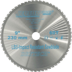 Metallkreissägeblatt Drytech® HM 230 60Z D.230mm B.1,4mm HM Bohrungs D.25,4mm