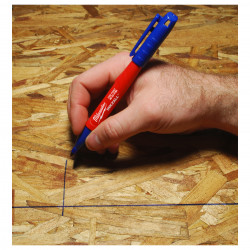 INKZALL feiner Permanentmarker blau