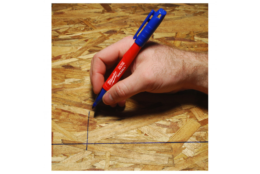 INKZALL feiner Permanentmarker blau