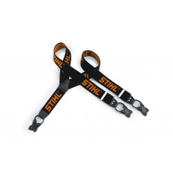 Hosenträger, schwarz/or. z. Knöpfen