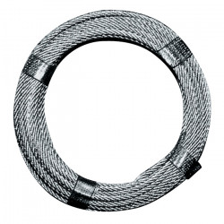 Drahtseil D.5,0 6,0mm L.10m 6x12 1 FE Bruchkraft 9,19 kN