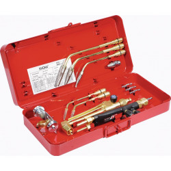 Schweiß  u.Schneidgarnitur RHÖNA Kombi 17 AC Injektor Schneidb.10 100mm