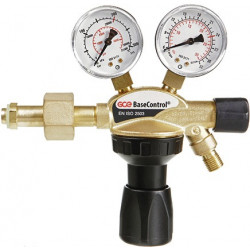 Flaschendruckminderer BaseControl Argon CO₂ 200bar m.Ventil 24l min GCE Flaschendruckminderer BaseControl Argon CO₂ 200bar m.Ventil 24l min GCE