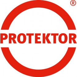 Laubfanggitter B.100 150mm L.1m grau PROTEKTOR