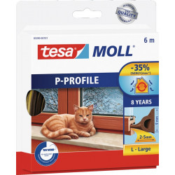 Fenster Türmoll tesamoll® 5390 B9mmxH5,5mmxL6m braun TESA Fenster Türmoll tesamoll® 5390 B9mmxH5,5mmxL6m braun TESA