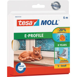 Fenster Türmoll tesamoll® 5463 B9mmxH4mmxL6m weiß TESA Fenster Türmoll tesamoll® 5463 B9mmxH4mmxL6m weiß TESA