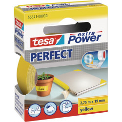 Gewebeband ext.Power® 56341 gelb L.2,75m B.19mm Rl.TESA Gewebeband ext.Power® 56341 gelb L.2,75m B.19mm Rl.TESA