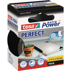 Gewebeband ext.Power® 56343 schwarz L.2,75m B.38mm Rl.TESA Gewebeband ext.Power® 56343 schwarz L.2,75m B.38mm Rl.TESA