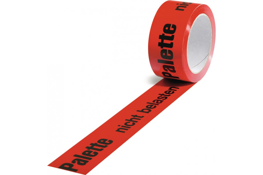 Warnklebeband PP Pal.n.belasten L.66 m,B.50mm rot Rl.TRANSPAK Warnklebeband PP Pal.n.belasten L.66 m,B.50mm rot Rl.TRANSPAK