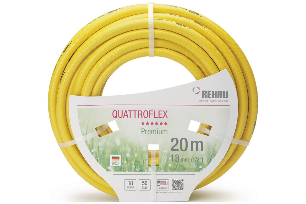 Wasserschlauch Quattroflex L.25m ID 13mm AD 18mm REHAU Wasserschlauch Quattroflex L.25m ID 13mm AD 18mm REHAU