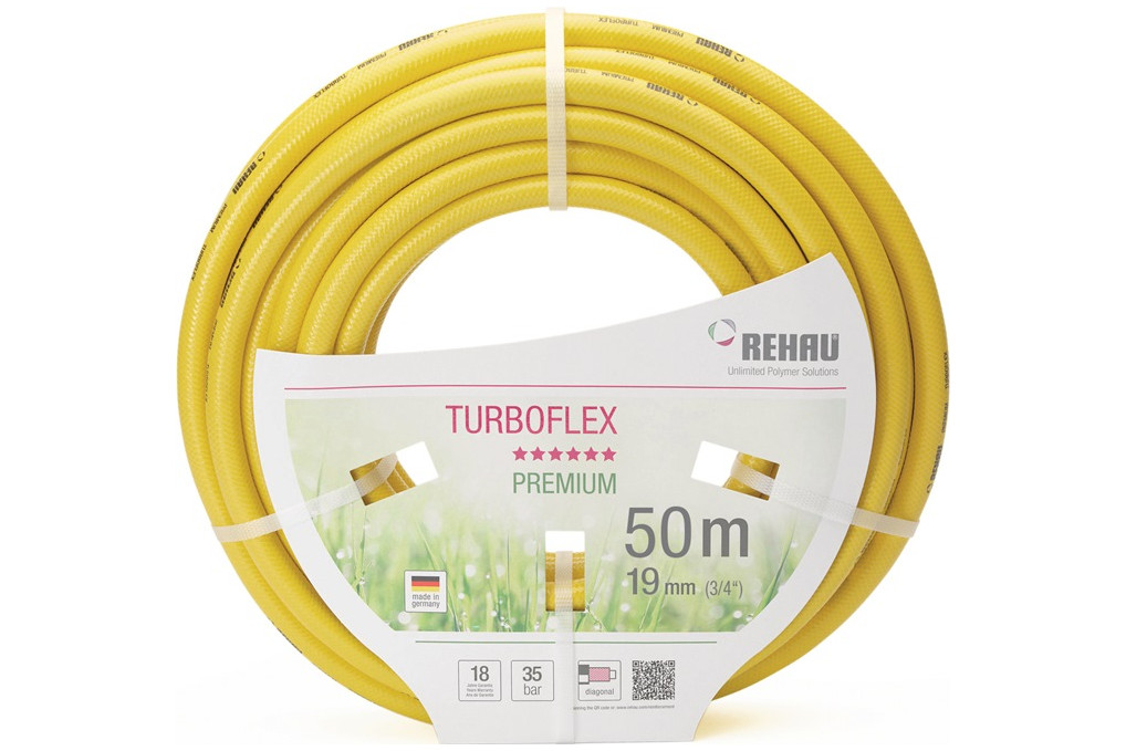 Wasserschlauch Quattroflex L.50m ID 19mm AD 25,2mm REHAU Wasserschlauch Quattroflex L.50m ID 19mm AD 25,2mm REHAU