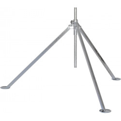 Dreibeinstativ 2xG3 4Zoll AG STA verz.m.Standtellern GEKA