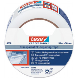 Folienreparaturband tesaband® 4668 transp.L.33m B.50mm Rl.TESA Folienreparaturband tesaband® 4668 transp.L.33m B.50mm Rl.TESA
