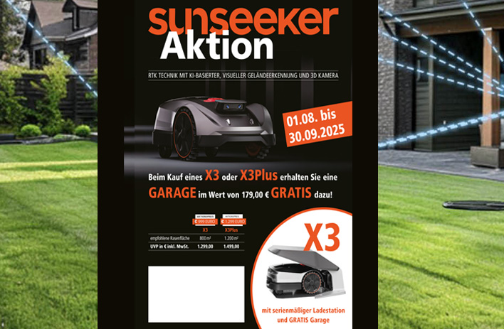 Flyer Sunseeker X3Plus kostenloses Dach